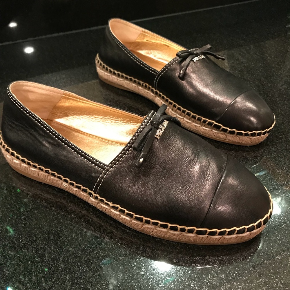 Prada black espadrilles - Picture 2 of 3